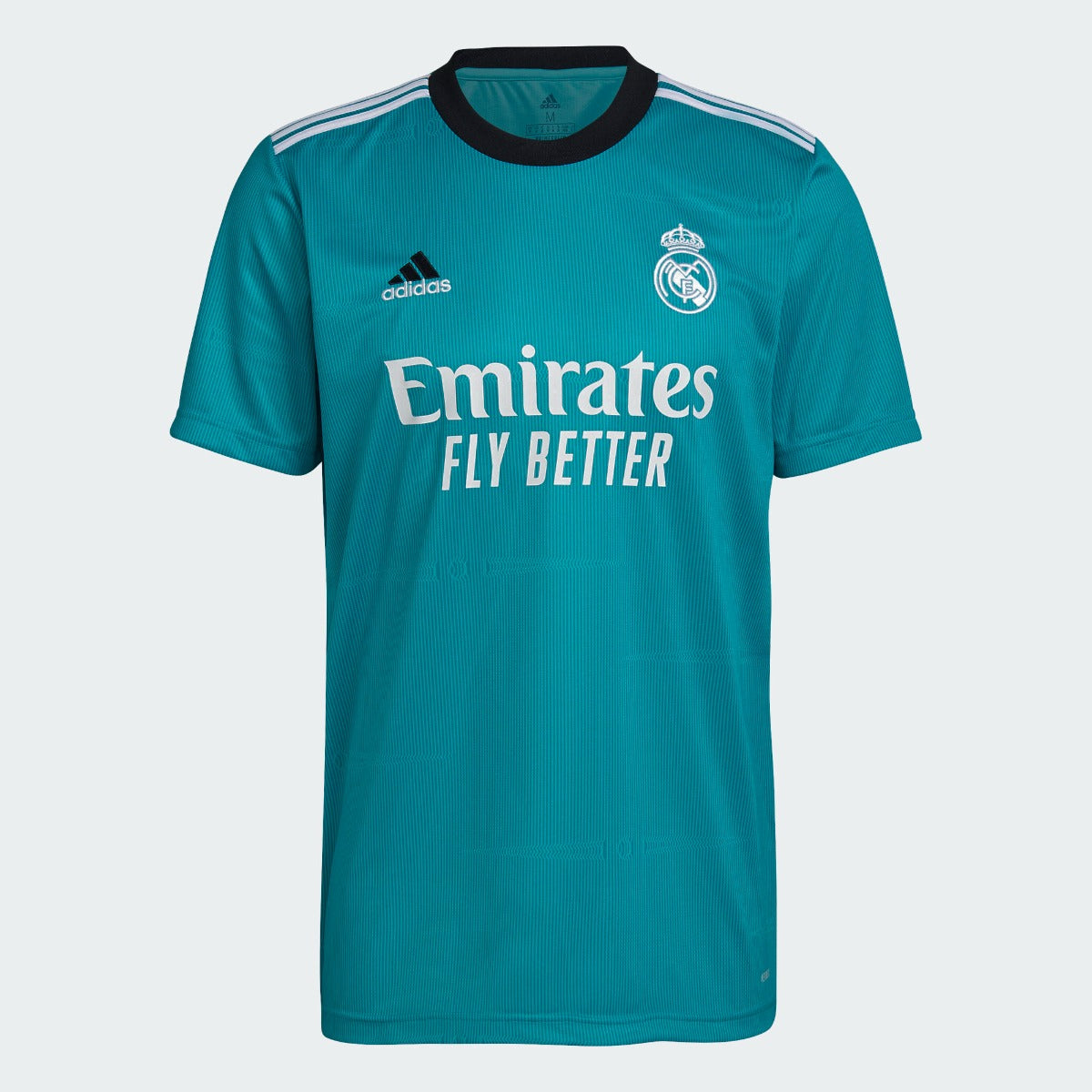Adidas, Adidas 2021-22 Maglia Real Madrid - Hi Res Aqua