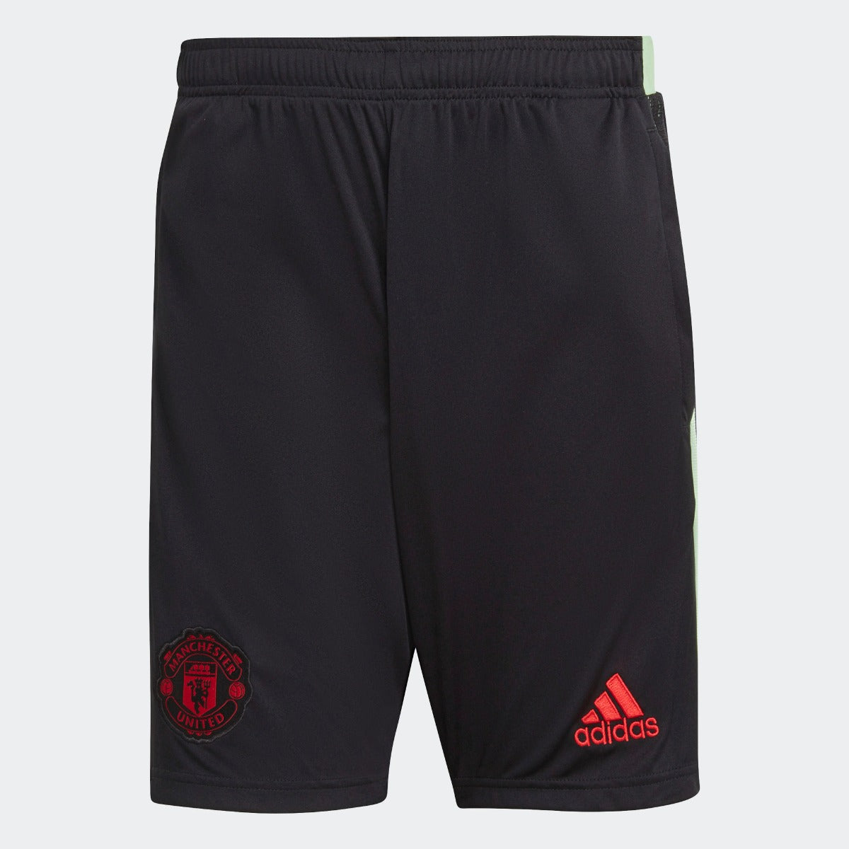 Adidas, Adidas 2021 Pantaloncini da allenamento del Manchester United - Nero