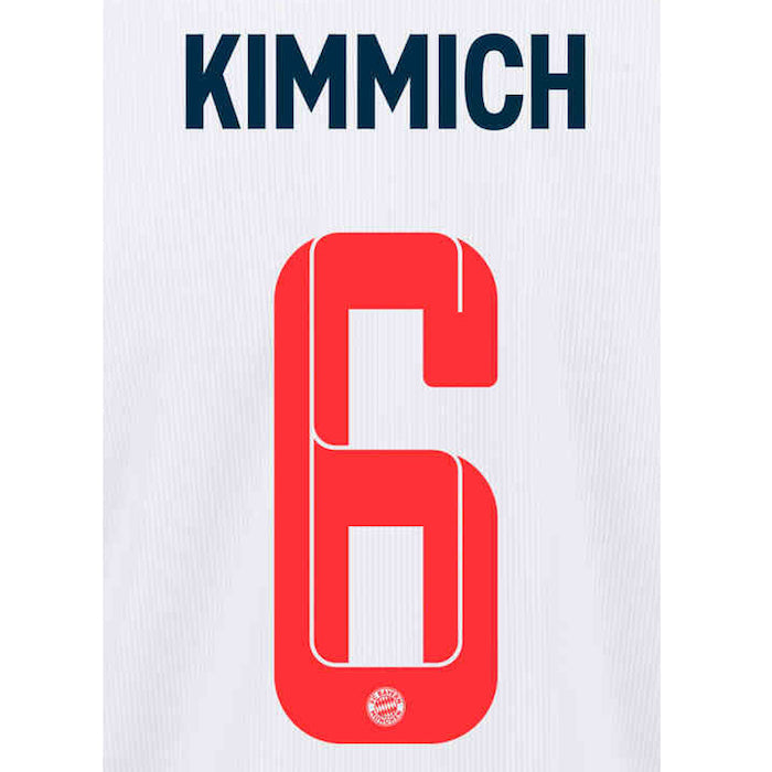Uni Sport, Bayern Monaco 2021/22 Terzo Kimmich #6 Maglia Nome Set