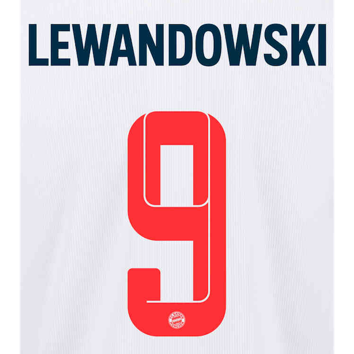 Uni Sport, Bayern Monaco 2021/22 Terzo Lewandowski #9 Maglia Nome Set