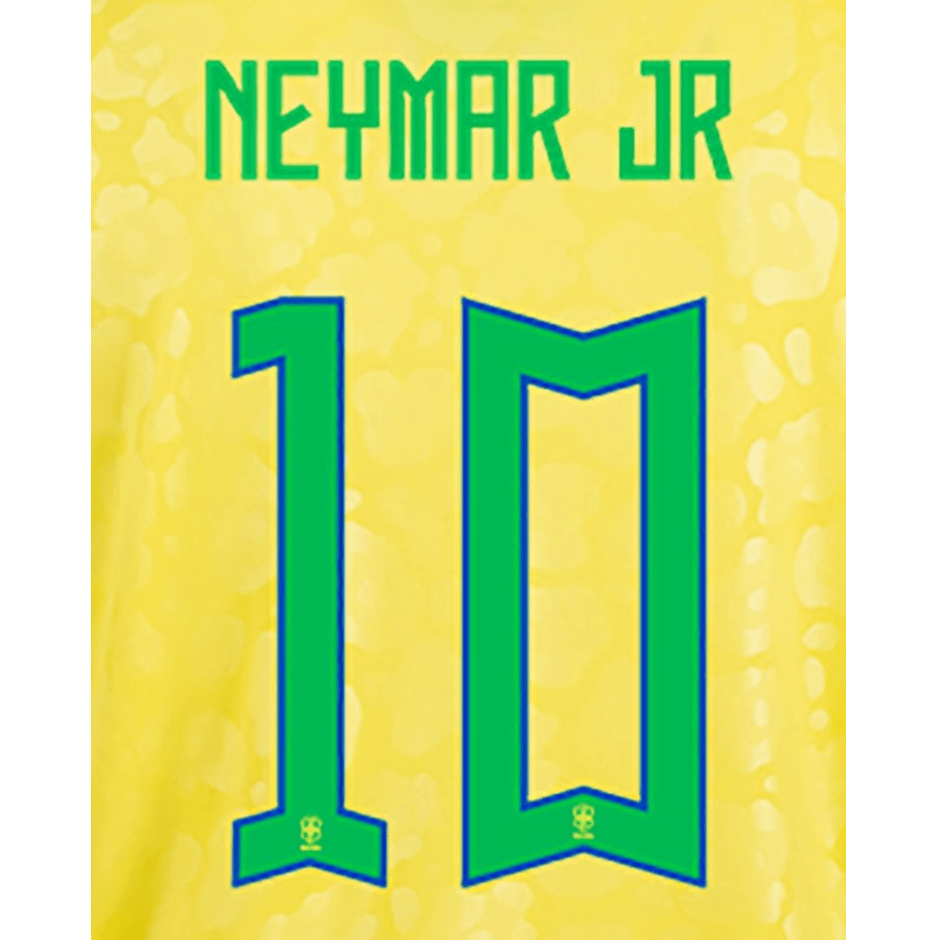 Uni Sport, Brasile 2022-23 Maglia Neymar JR Home Nome Set