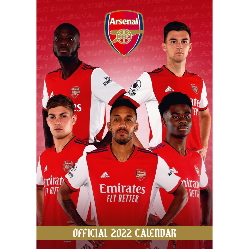 IMPORTAZIONI MIMI, Calendario ufficiale Arsenal 2022