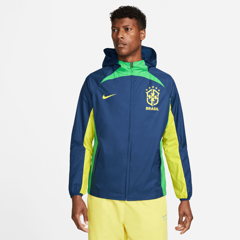 Nike, Giacca Nike 2022-23 Brasile AWF con zip integrale