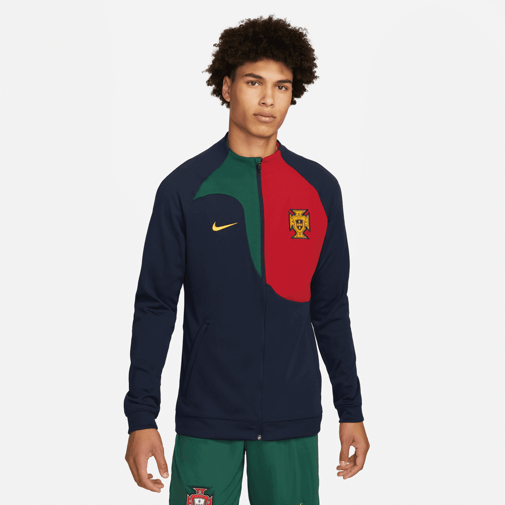 Nike, Giacca Nike 2022-23 Portogallo - Navy-Red-Green