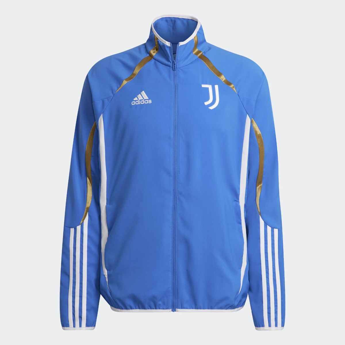 Adidas, Giacca adidas 21-22 Juventus Teamgeist Woven - Hi Res Blue