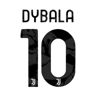 ID sportivo, Juventus 2020/22 Casa Dybala #10 Maglia Nome Set