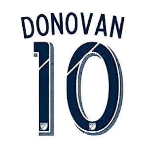 Uni Sport, LA Galaxy 2015/19 Home Donovan #10 Maglia Nome Set