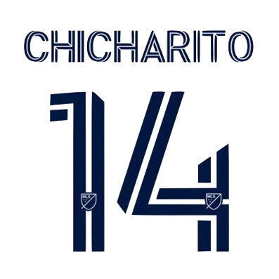 Uni Sport, LA Galaxy 2020/22 Casa Chicharito #14 Maglia Nome Set