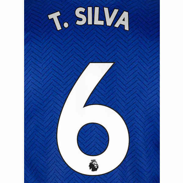 Uni Sport, Maglia Chelsea 2019/22 Home T. Silva #6 Nome Set
