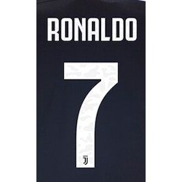 Uni Sport, Maglia Juventus 2019/20 Casa/Terzo Ronaldo #7 Nome Set