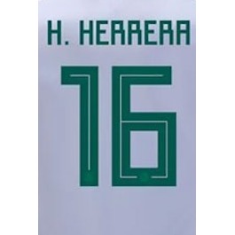 Uni Sport, Maglia Messico 2018 Away H.Herrera #16 Nome Set
