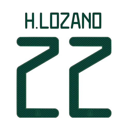 Uni Sport, Maglia Messico 2020/21 Away H.Lozano #22 Set Nome