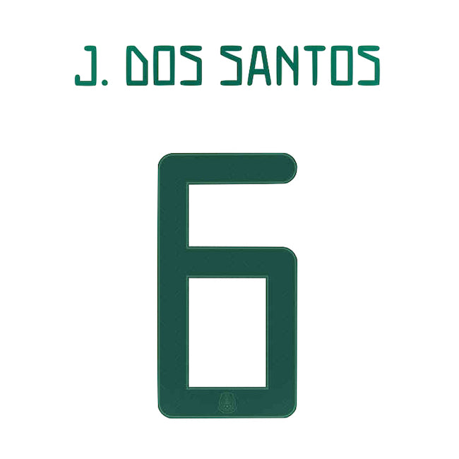 Uni Sport, Maglia Messico 2020/21 Away J. Dos Santos #6 Set Nome