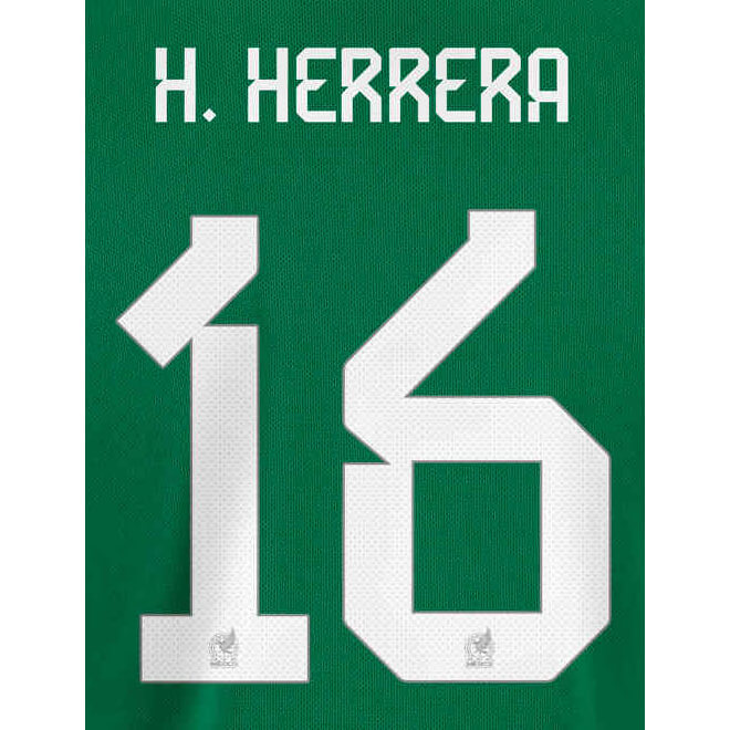 ID sportivo, Maglia Messico 2022-23 Home H. Herrera #16 Set Nome