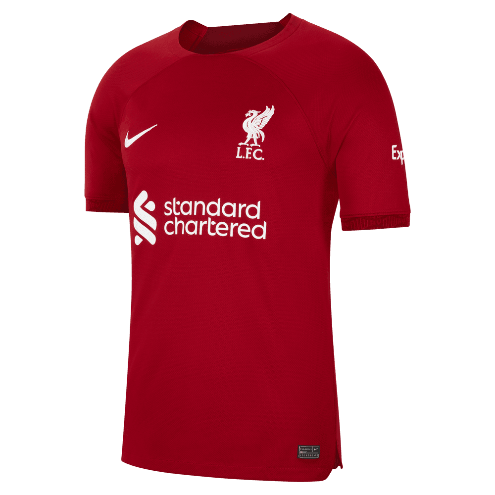 Nike, Maglia Nike 22-23 Liverpool FC Stadium Home - Rosso-Bianco