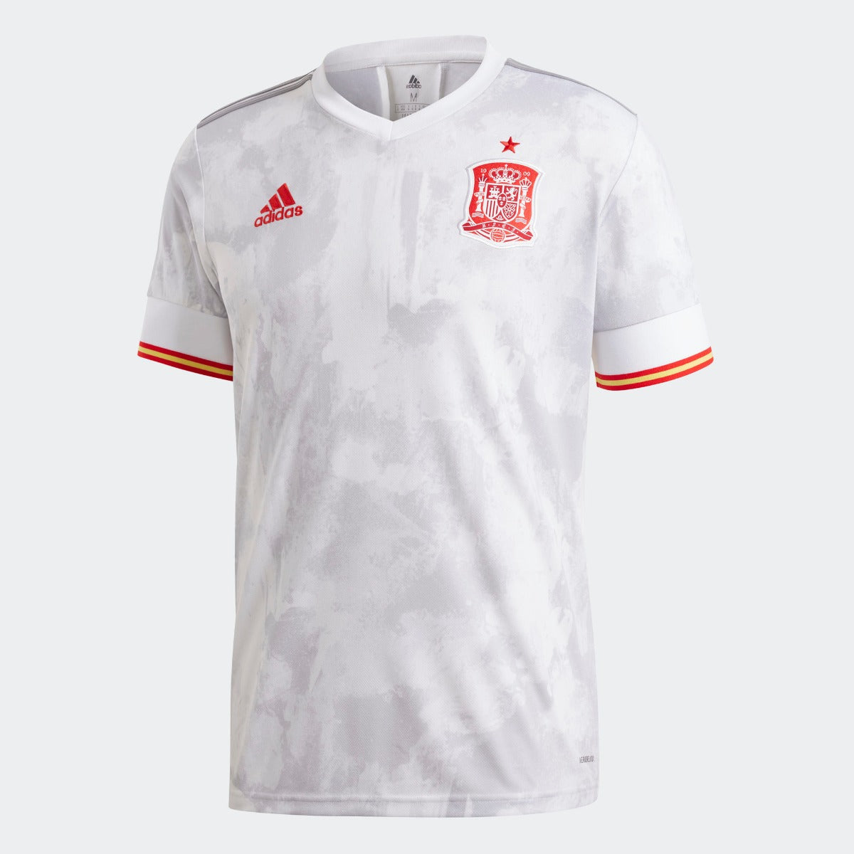 Adidas, Maglia adidas 2020-21 Spagna - Bianco-Rosso