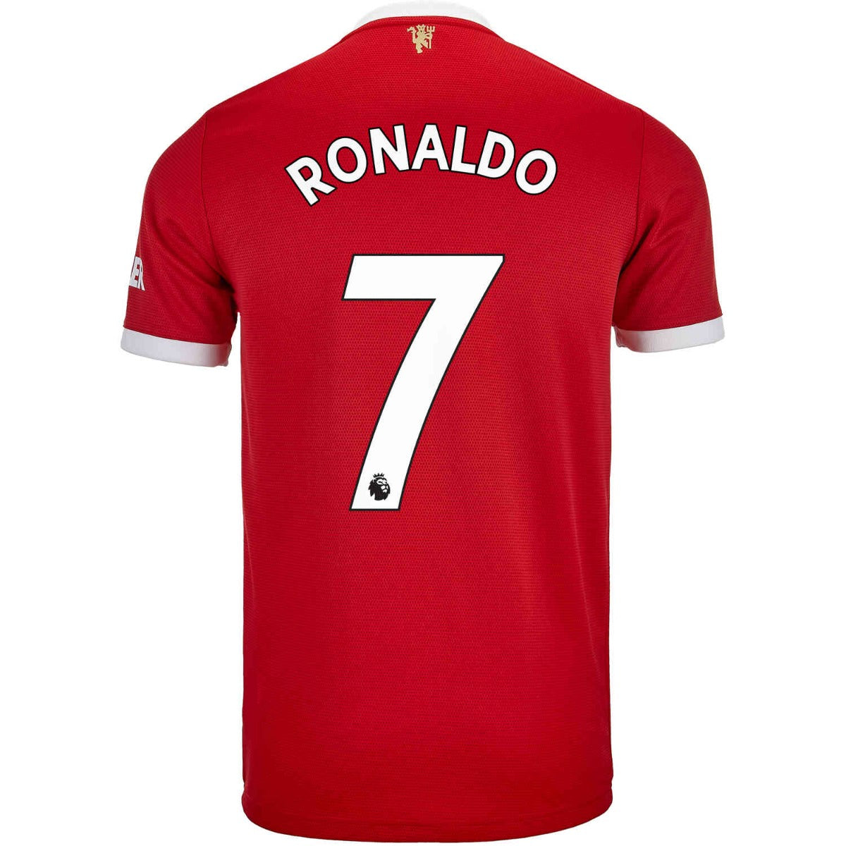 Adidas, Maglia adidas 2021-22 Manchester United Authentic Home - Rosso-Bianco