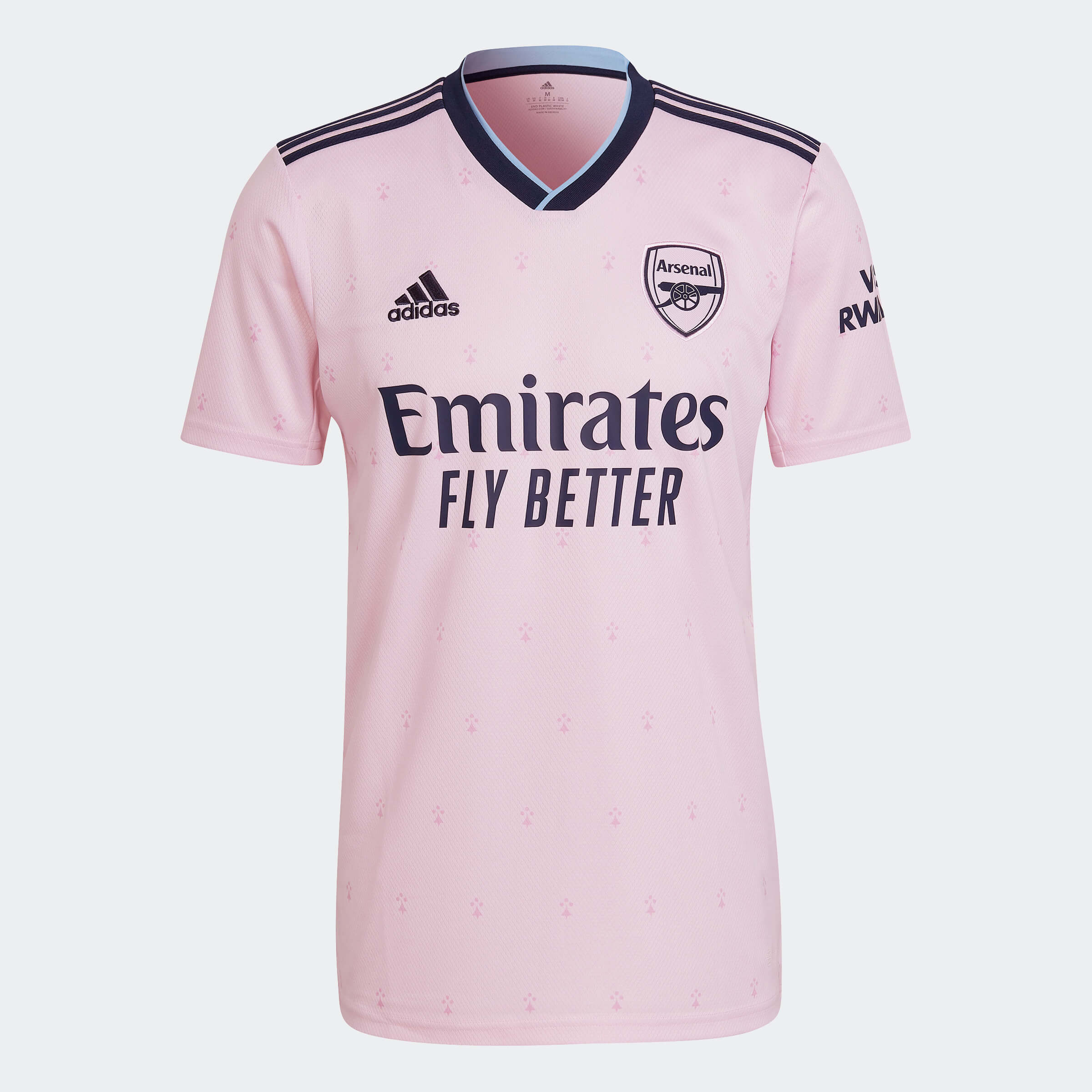 Adidas, Maglia adidas 2022-23 Arsenal - Rosa chiaro