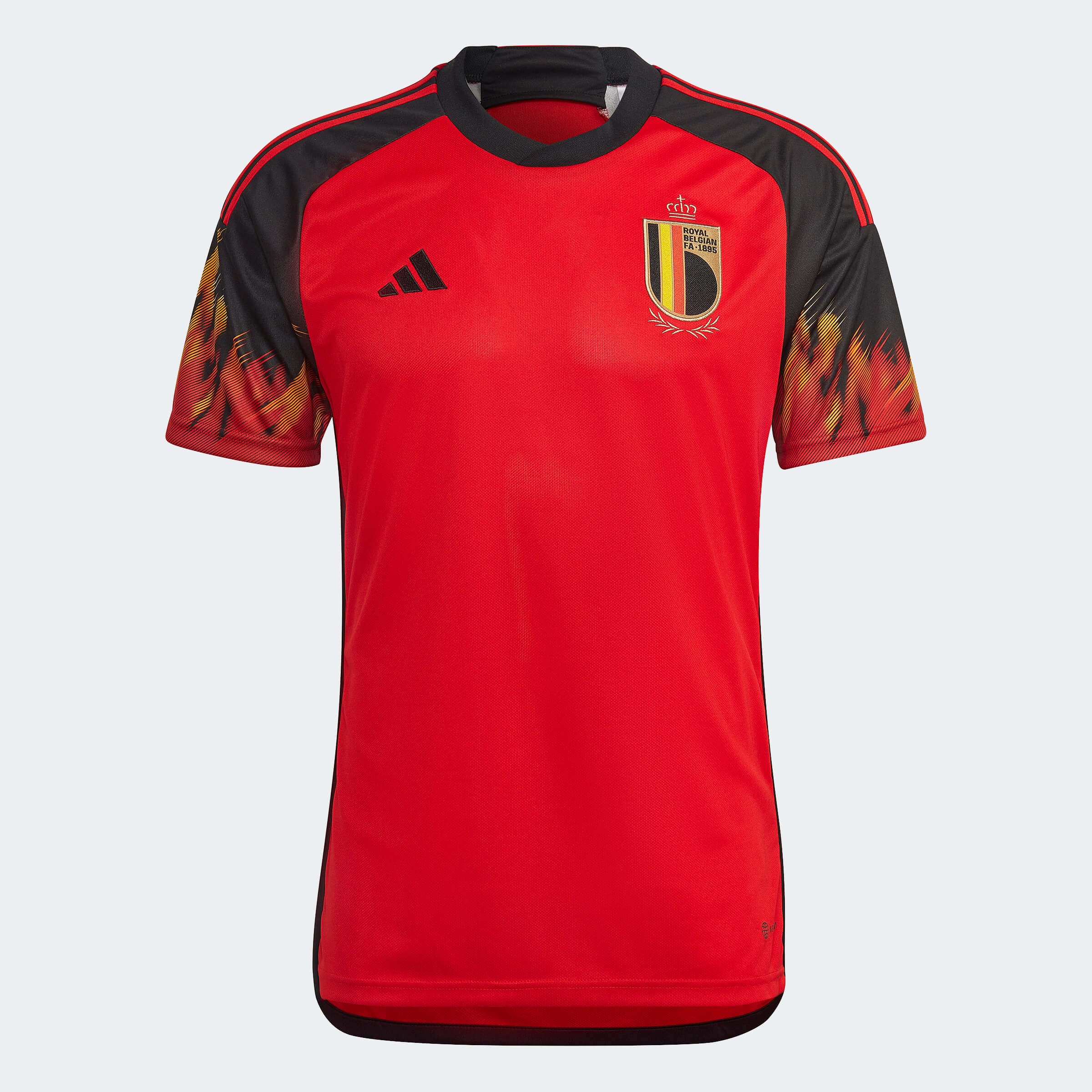 Adidas, Maglia adidas 2022-23 Belgio - Rosso-Nero