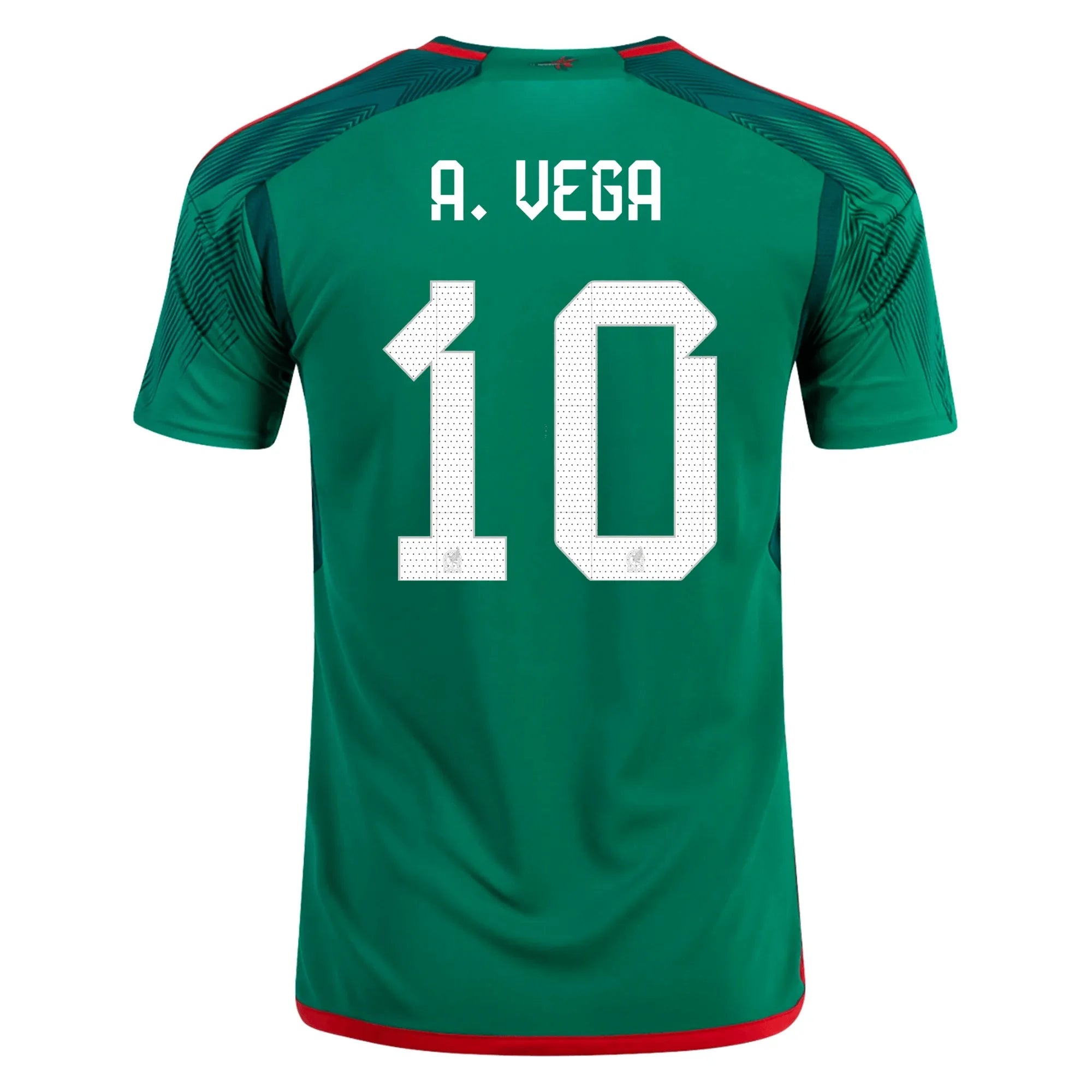 Adidas, Maglia adidas 2022-23 Messico Home - Verde-Rosso