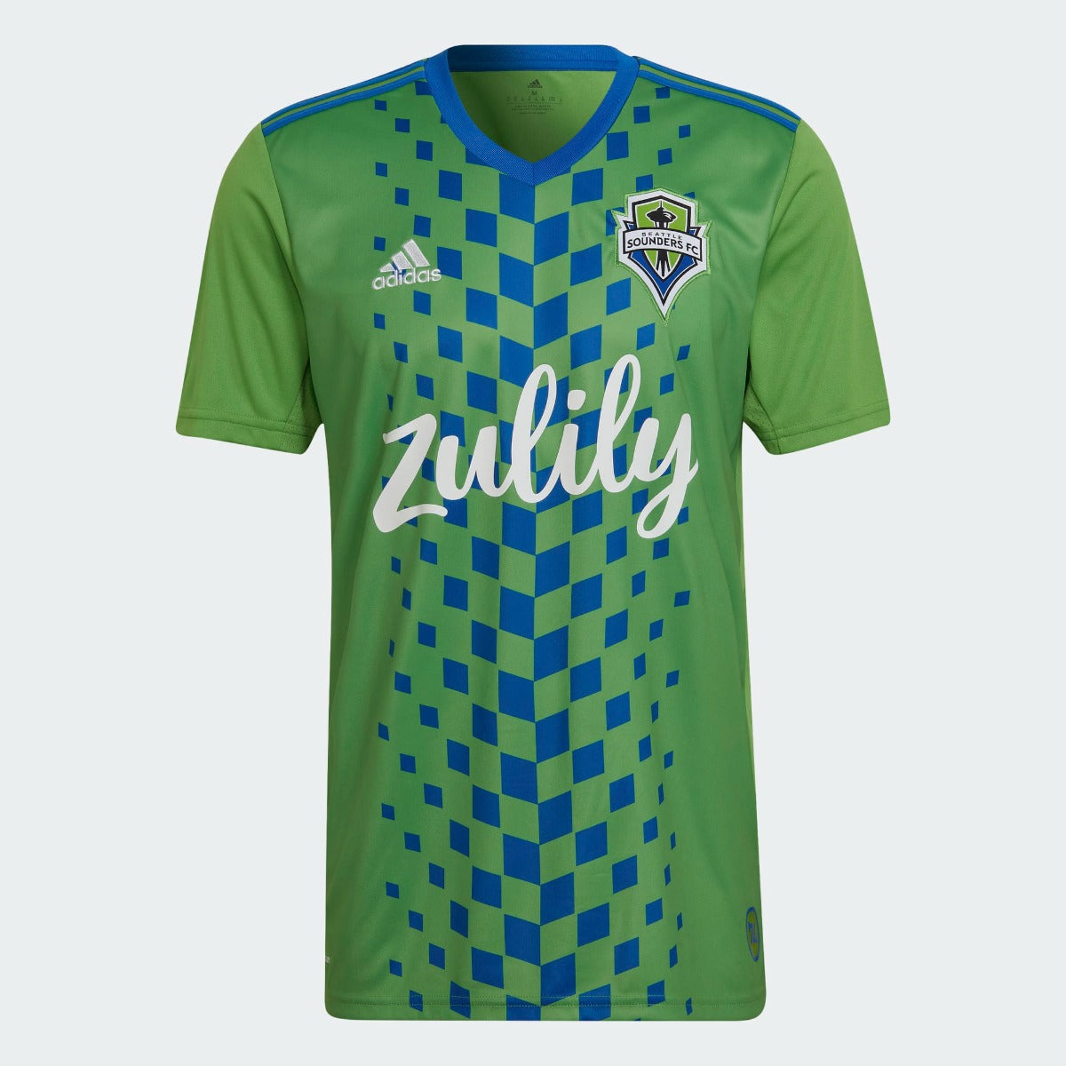 Adidas, Maglia adidas 2022-23 Seattle Sounders Home - Rave Green-Blue