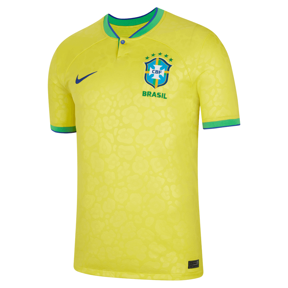 Nike, Maglia casalinga Nike 2022-23 Brasile - Giallo