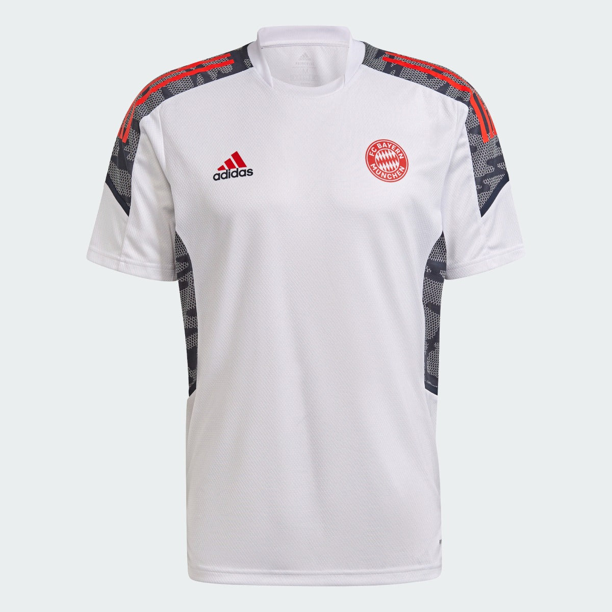 Adidas, Maglia da allenamento Adidas 2021-22 Bayern Monaco Euro - Bianco