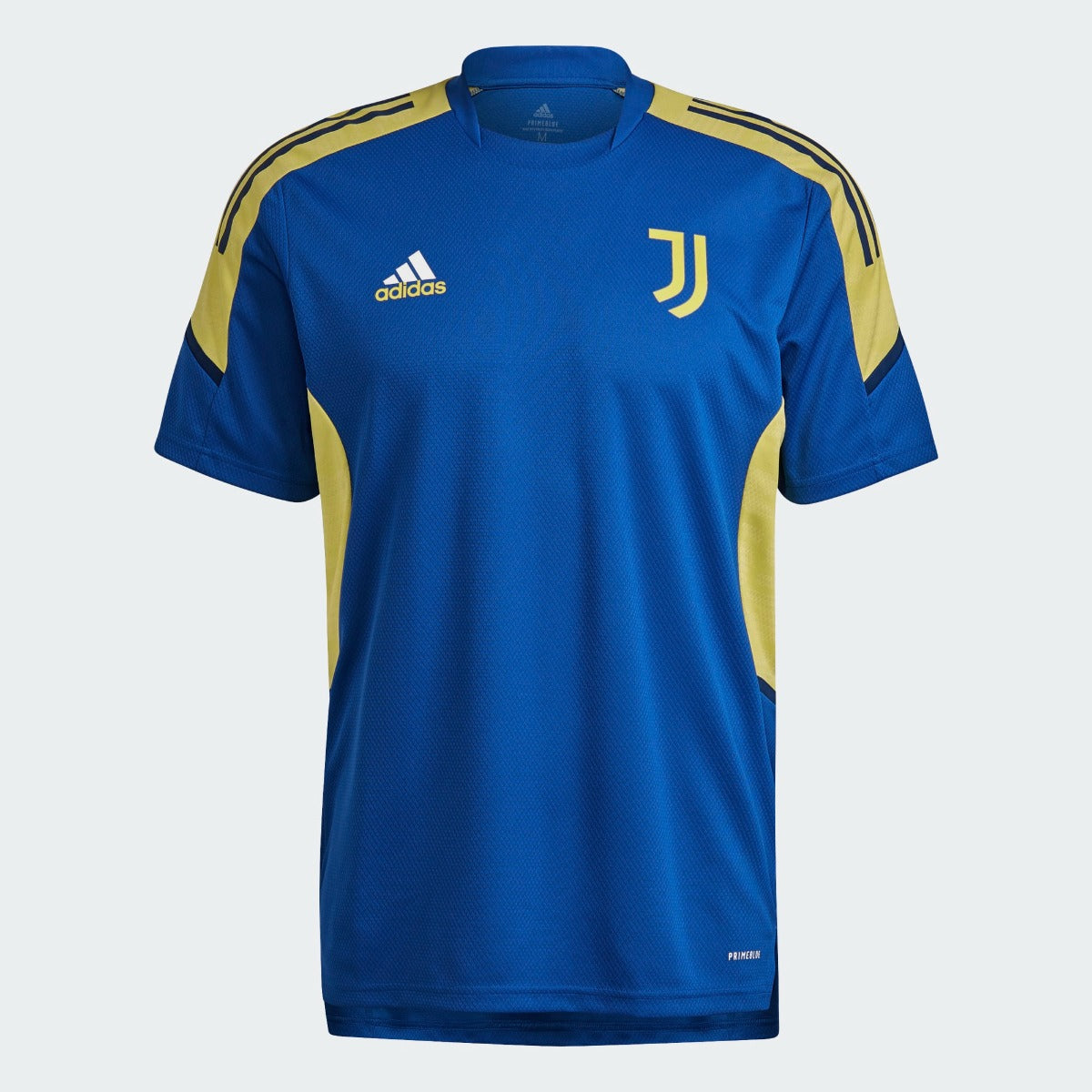 Adidas, Maglia da allenamento Adidas 2021-22 Juventus Euro - Victory Blue-Yellow