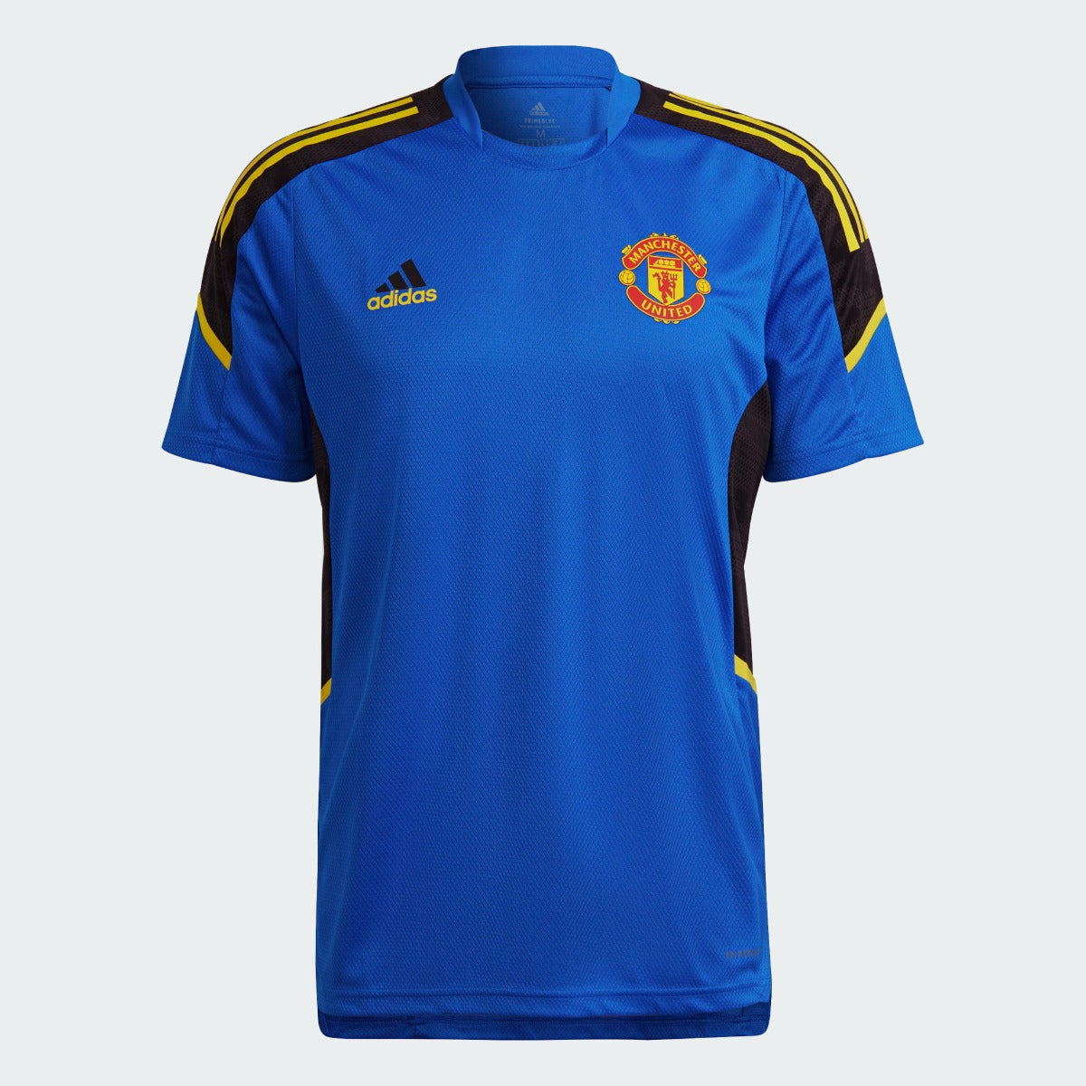 Adidas, Maglia da allenamento Adidas 2021-22 Manchester United Euro - Blu incandescente