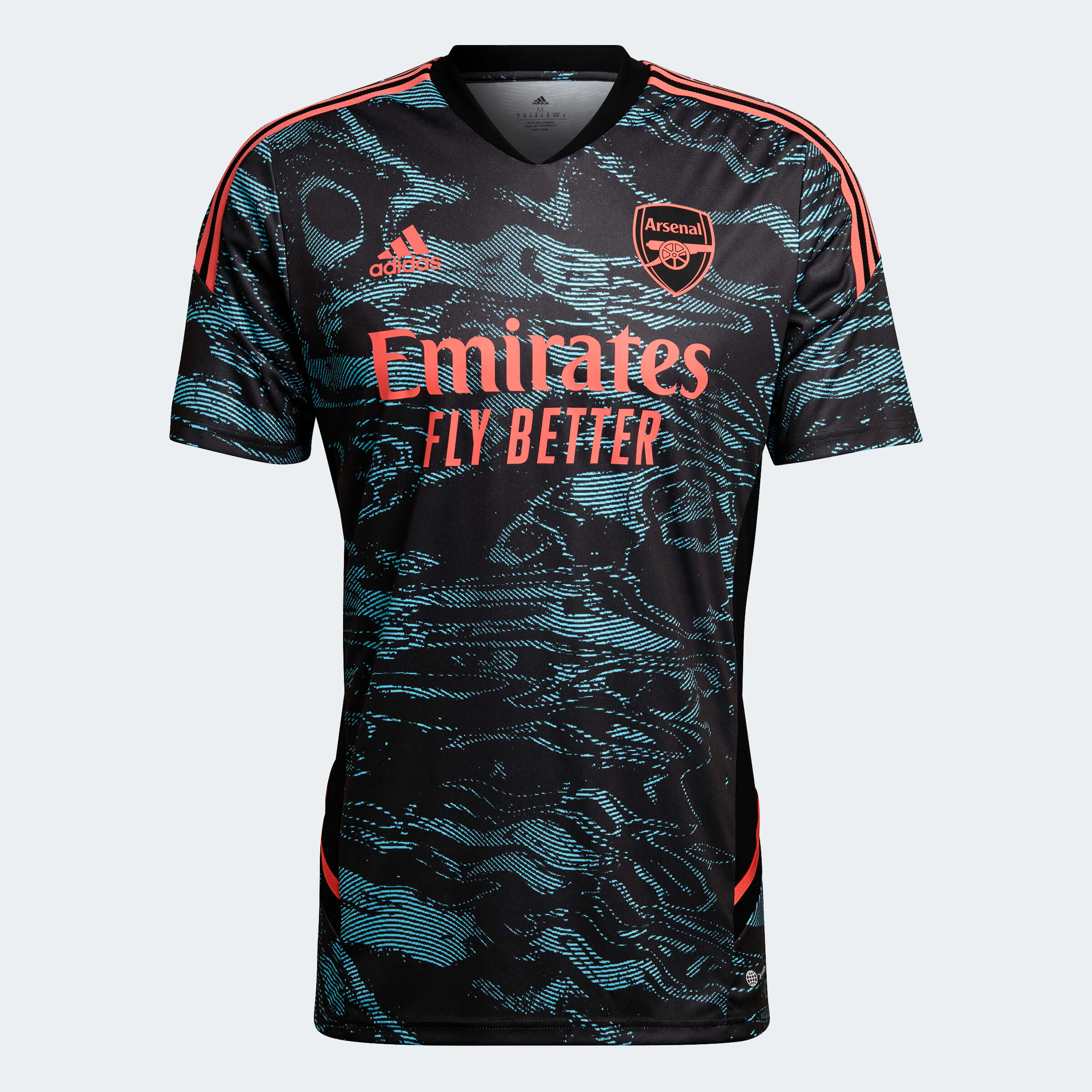 Adidas, Maglia da allenamento adidas 2022-23 Arsenal - Blu-Nero