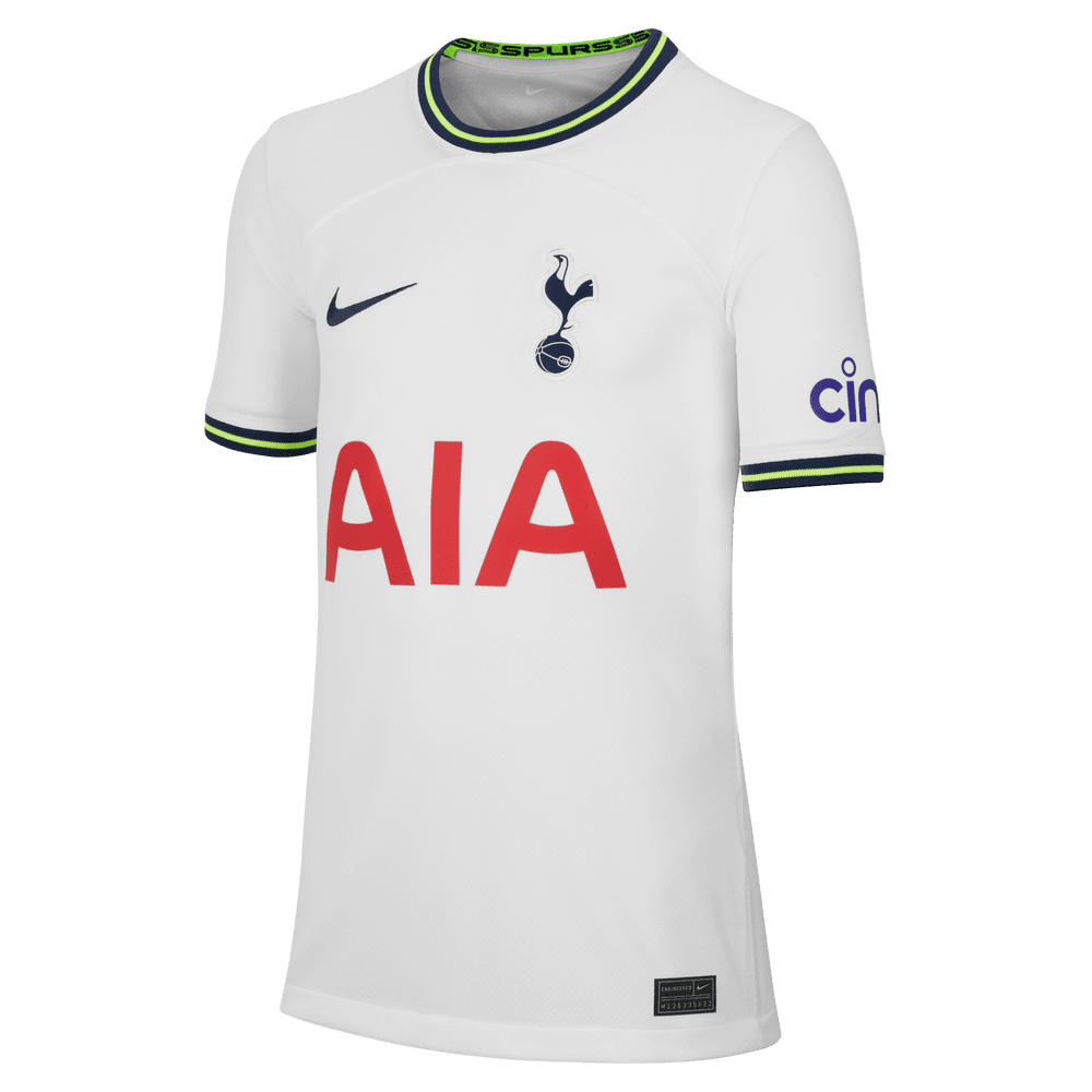 Nike, Maglia da casa della gioventù del Tottenham 2022-23 Nike - Bianco-Binario Blu