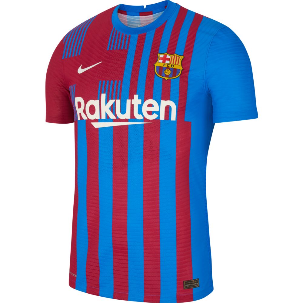 Nike, Maglia da partita Nike 2021-22 Barcellona Home Authentic Vapor - Avorio chiaro