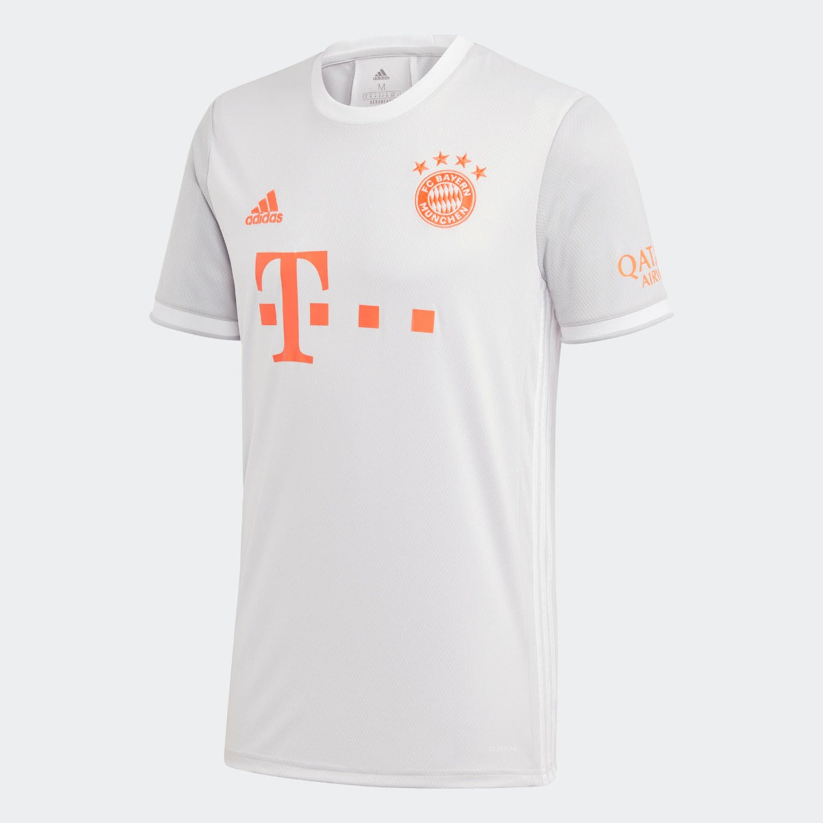 Adidas, Maglia da trasferta Adidas 2020-21 Bayern Monaco - Dash Grigio-Arancione