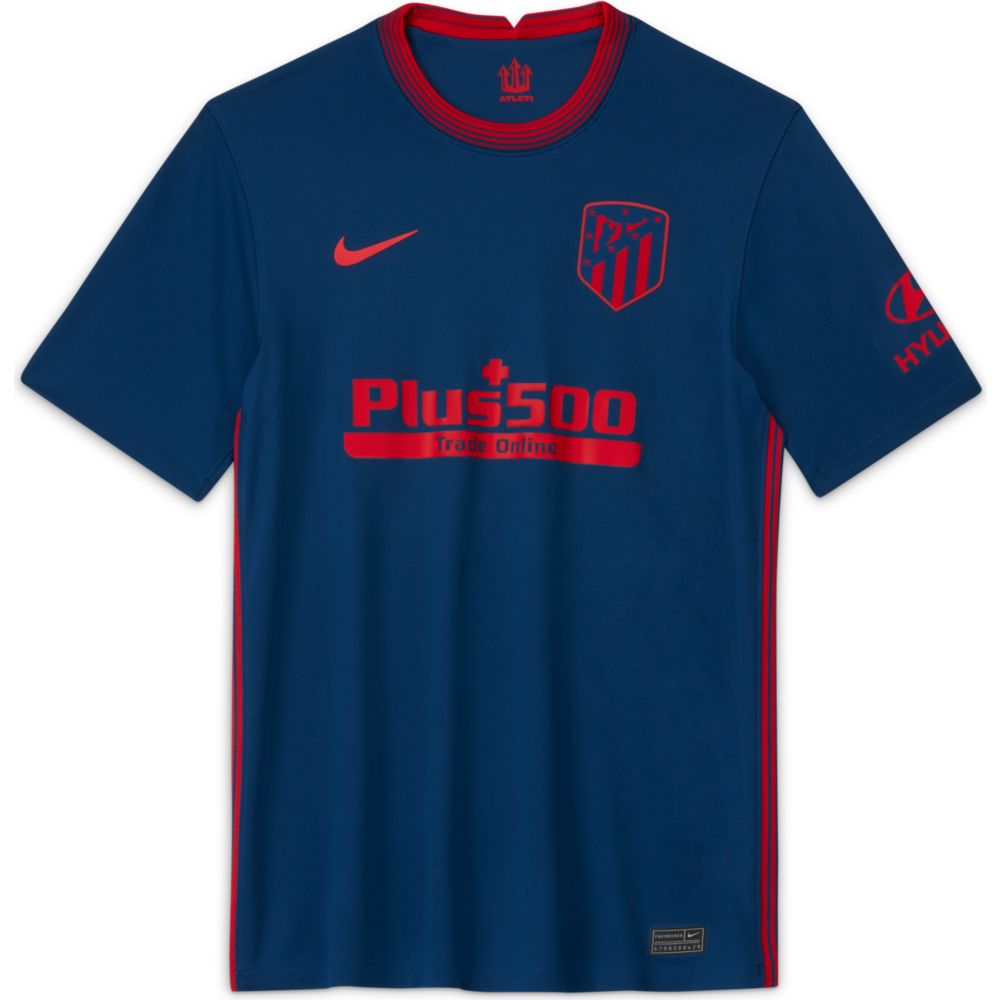 Nike, Maglia da trasferta Nike 2020-21 Atletico Madrid - Navy-Red