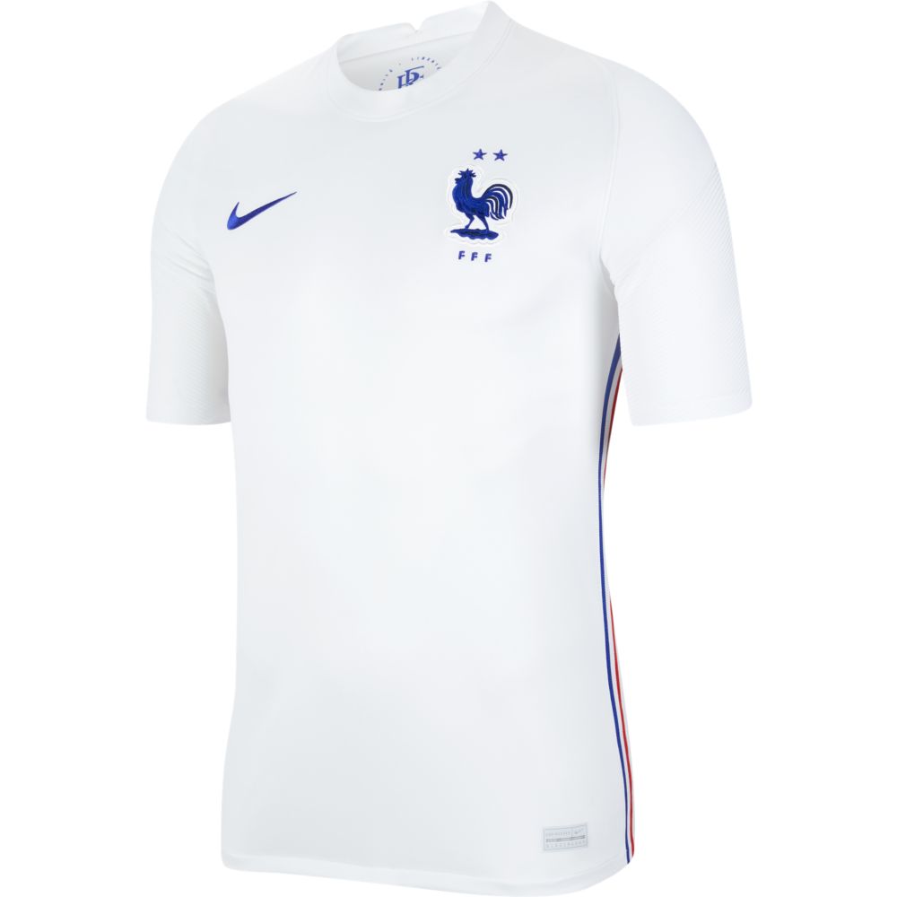 Nike, Maglia da trasferta Nike 2020-21 Francia - Bianco