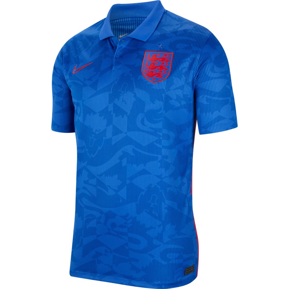 Nike, Maglia da trasferta Nike 2020-21 Inghilterra - Blu-Rosso