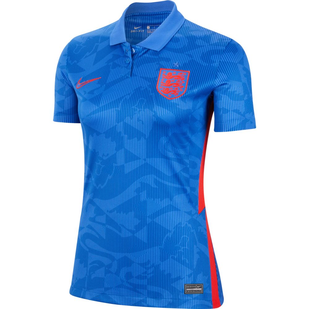Nike, Maglia da trasferta Nike 2020-21 Inghilterra Donna - Blu-Rosso