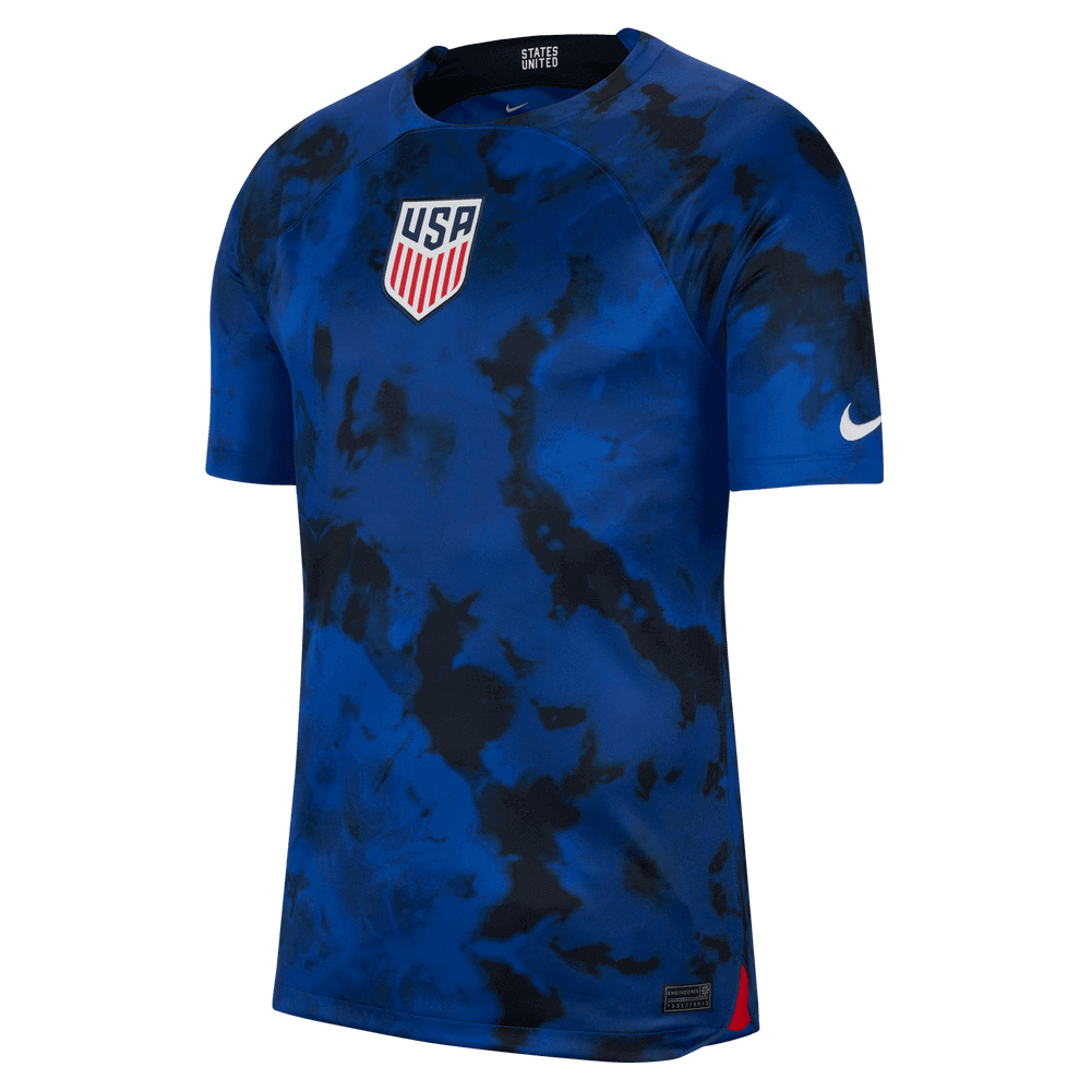 Nike, Maglia da trasferta Nike 2022/23 USA Bianco-Blu brillante