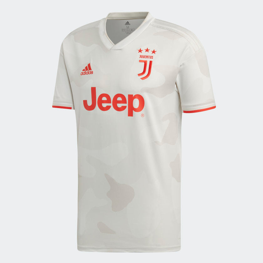 Adidas, Maglia da trasferta adidas 2019-20 della Juventus - Grigio-Rosso