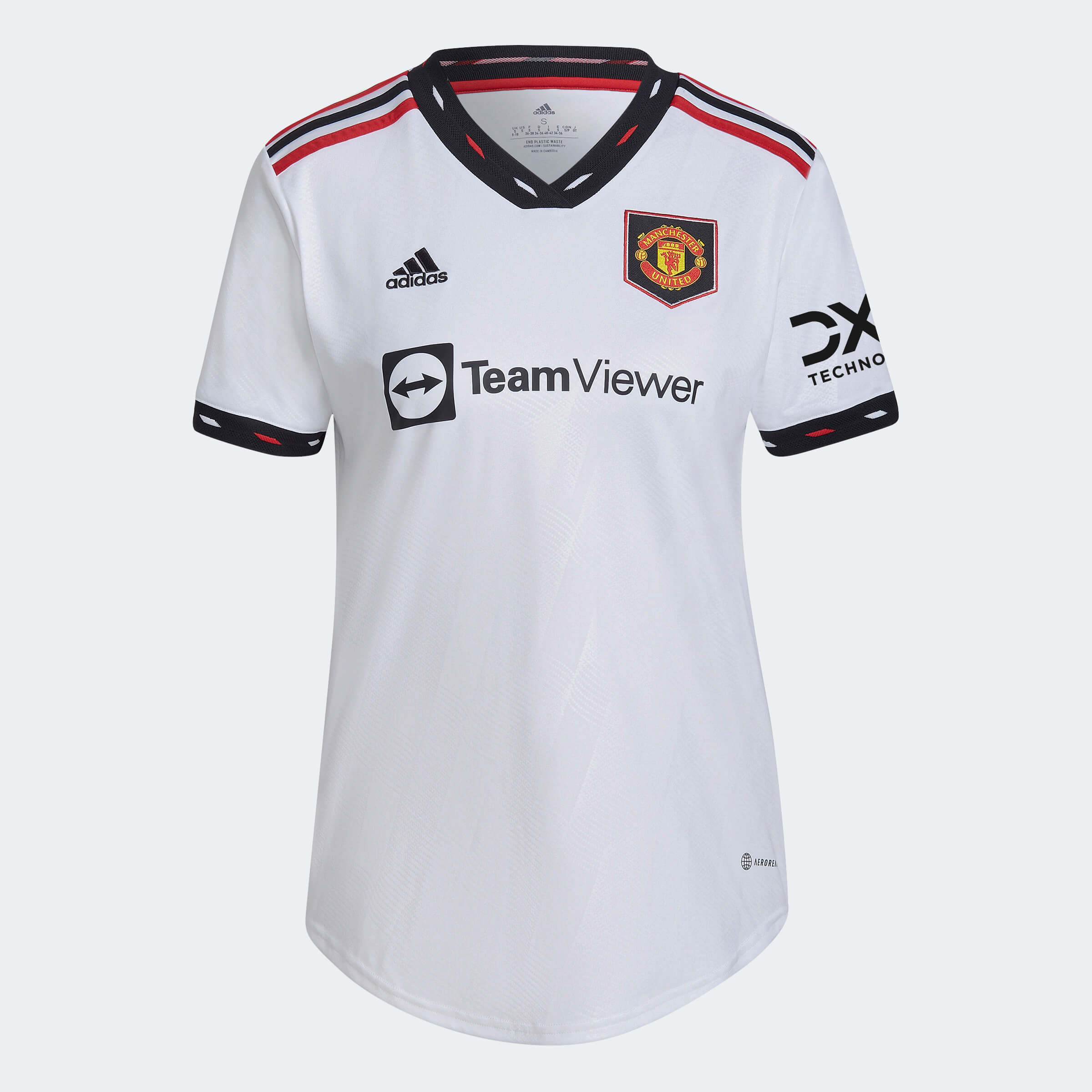 Adidas, Maglia da trasferta adidas 2022-23 Manchester United - Bianco