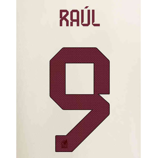 Uni Sport, Maglia giovanile Messico 2022-23 Away Raul #9 Set Nome