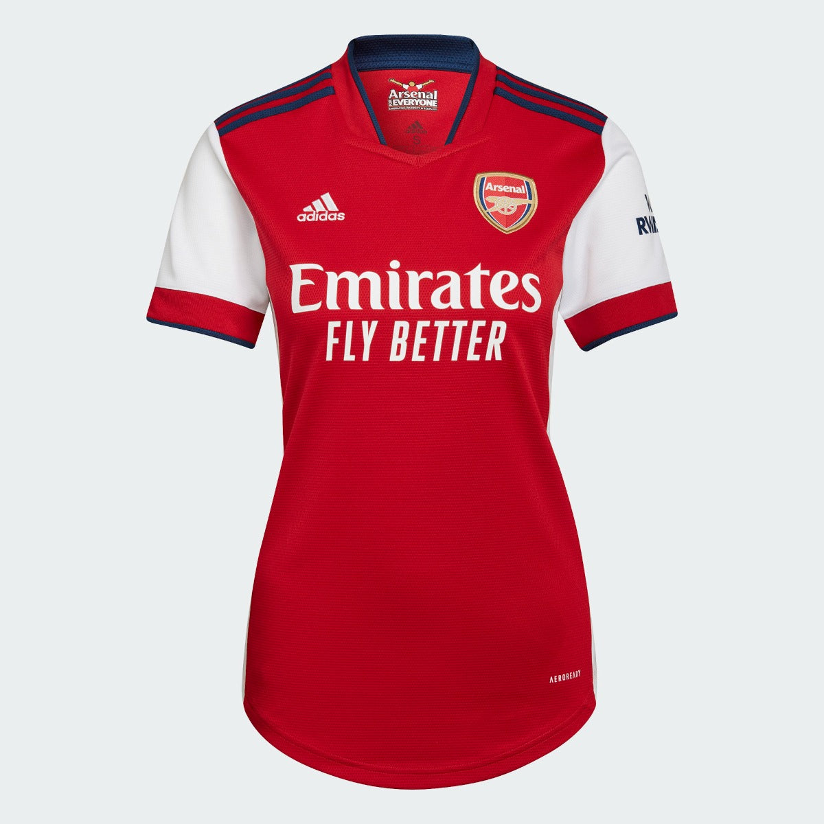 Adidas, Maglia home Adidas 2021-22 Arsenal Donna - Rosso-Navy