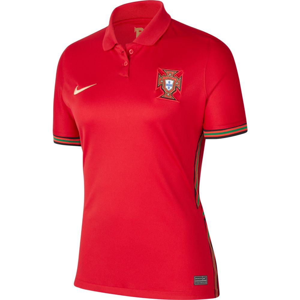 Nike, Maglia home Nike 2020-21 Portogallo DONNA - Rosso