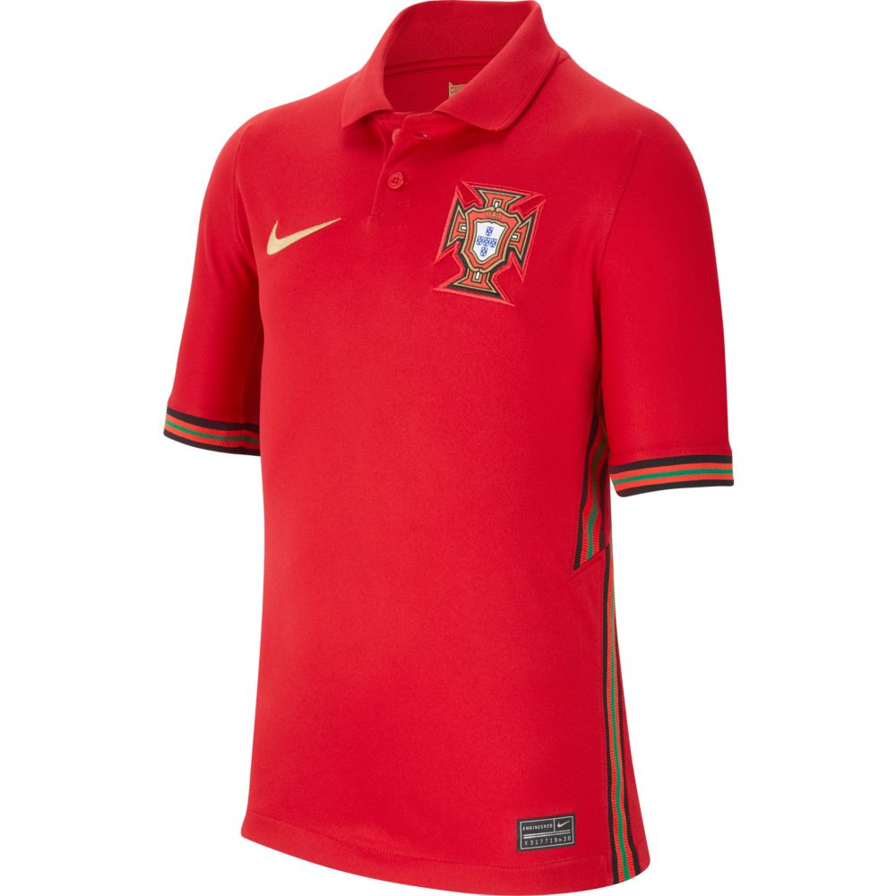 Nike, Maglia home Nike 2020-21 Portugal YOUTH - Rosso
