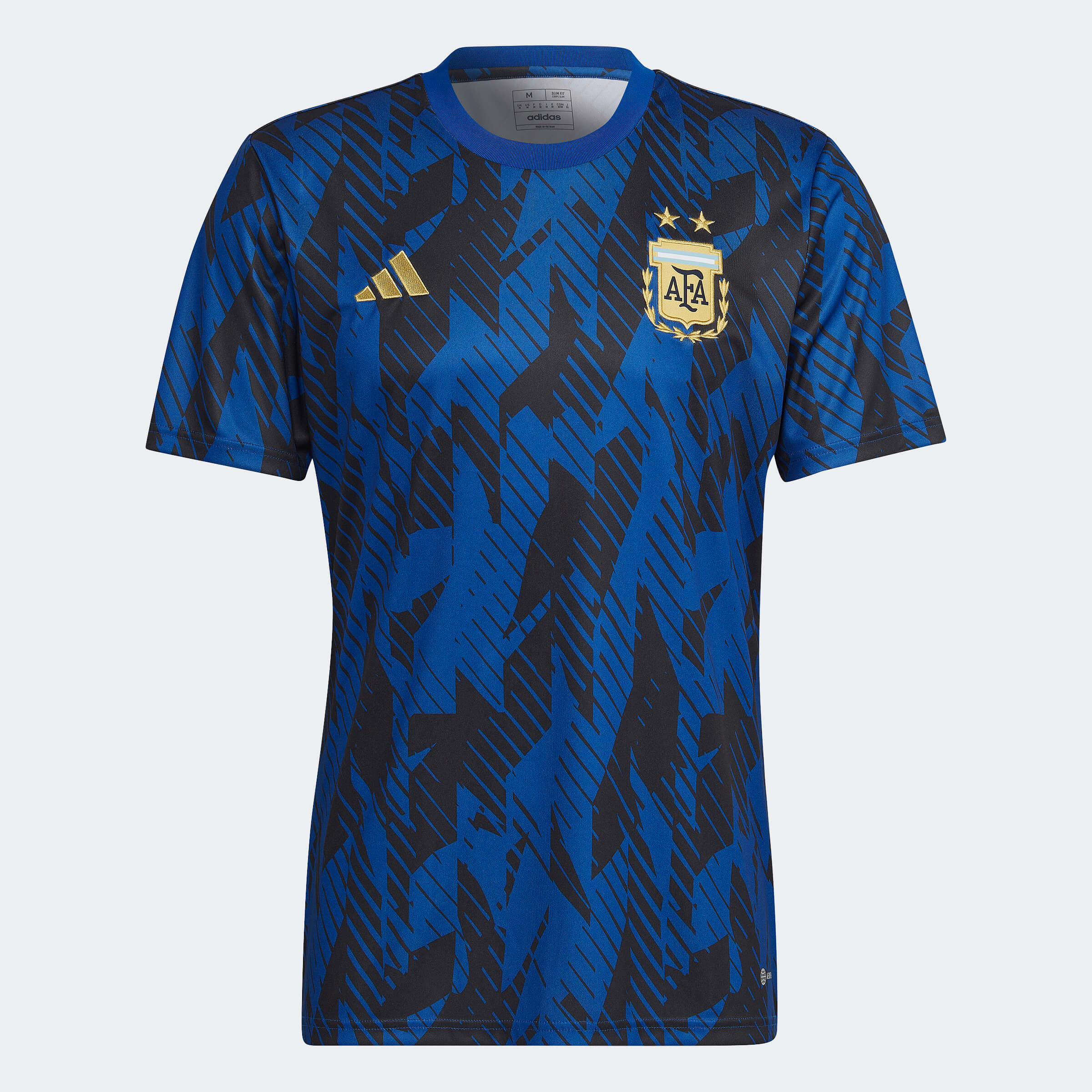 Adidas, Maglia pre-partita adidas 2022-23 Argentina - Blu royal-Nero