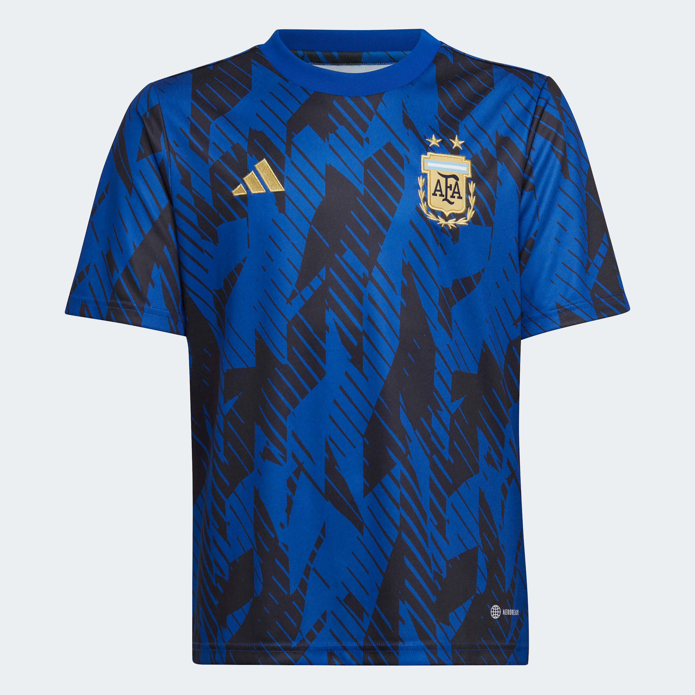 Adidas, Maglia pre-partita adidas 2022-23 Argentina - Blu royal-nero