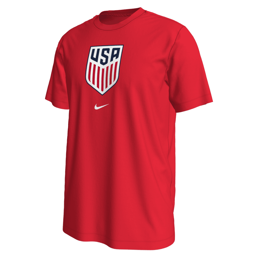 Nike, Maglietta Nike 2022-23 USA Crest WC22 - Rosso