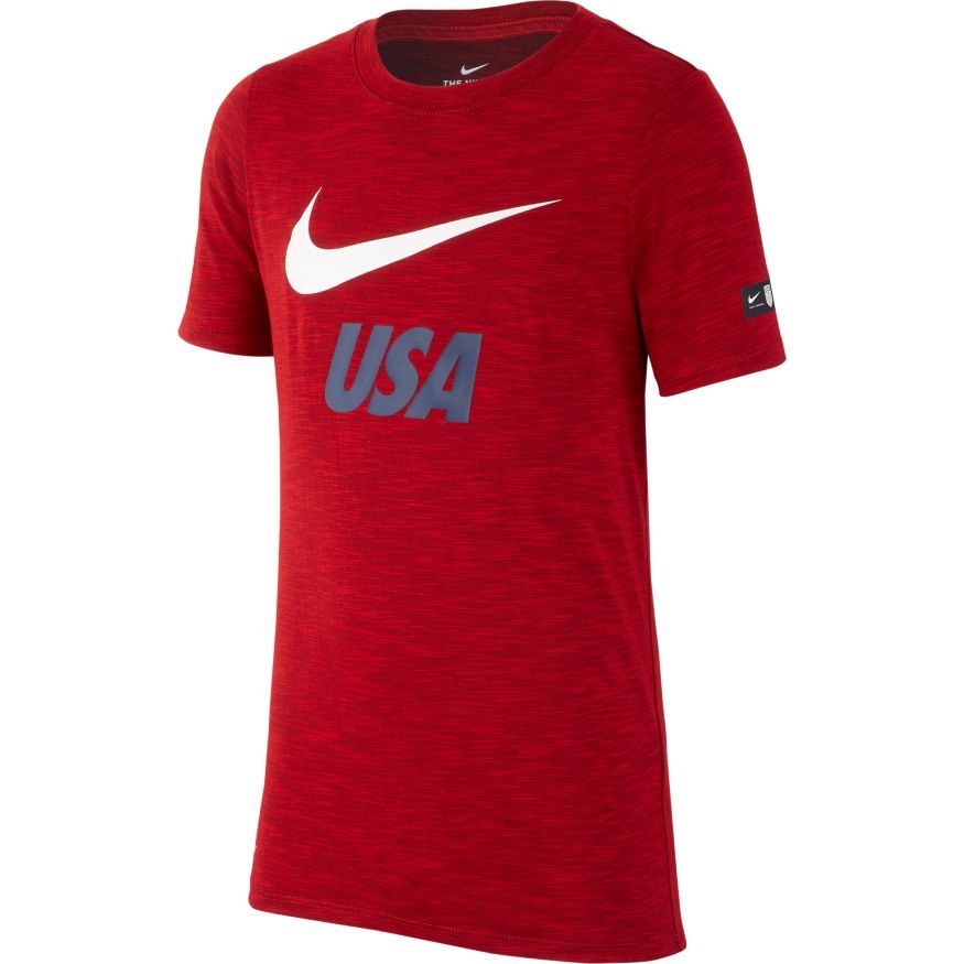 Nike, Maglietta Nike USA Team Pride YOUTH - Rosso