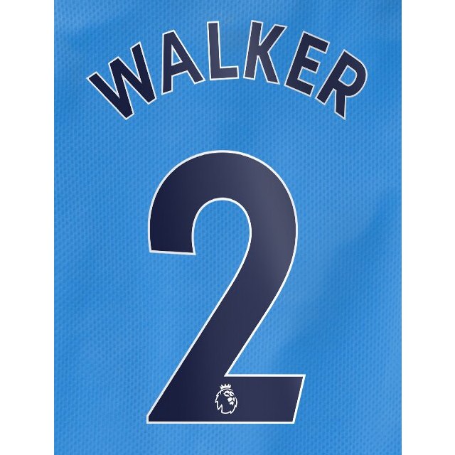 Uni Sport, Manchester City 2020/21 Home Walker #2 Maglia Nome Set