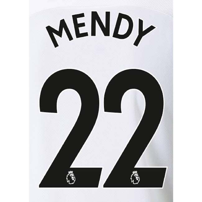 Uni Sport, Manchester City 2021/22 Away Mendy #22 Nome Maglia Set-Nero